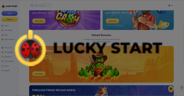 Luckystart Casino Logo