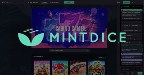 MIntDice Casino Logo