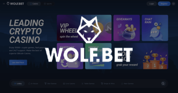 Wolf.Bet Casino Logo