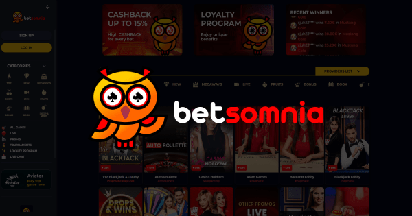Betsomnia Casino Logo