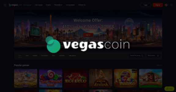 VegasCoin Casino Logo