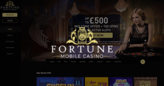 Fortune Mobile Casino Logo