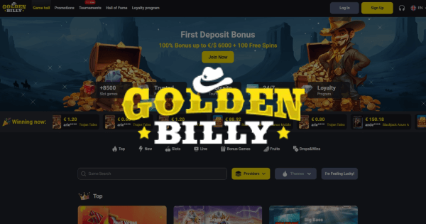 Golden Billy Casino Logo