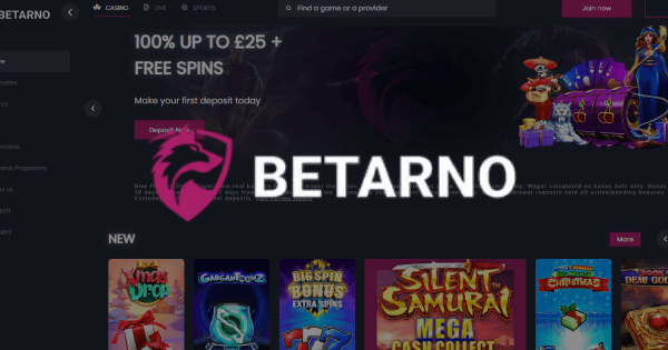 Betarno Casino Bonus