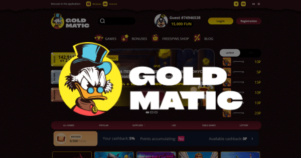 GoldMatic Casino Logo