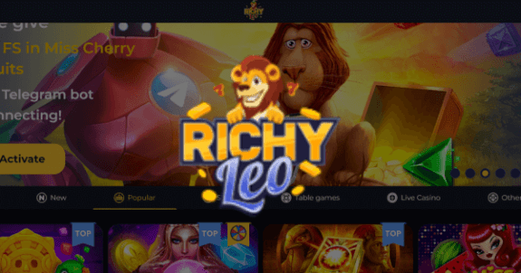 Richy Leo Casino Logo