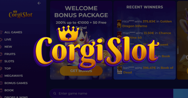 CorgiSlot Casino Logo