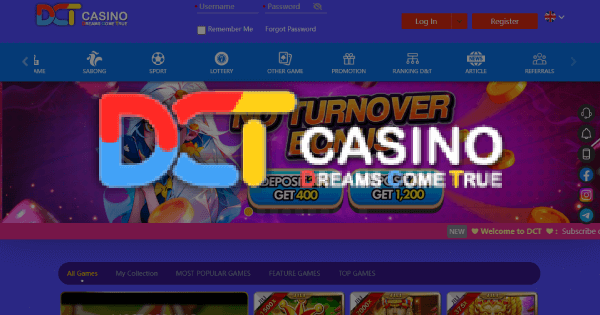 DCT Casino Logo
