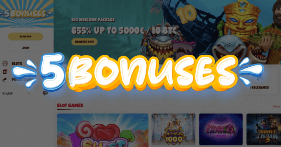 5bonuses Casino Logo