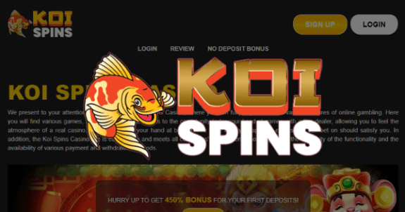 Koi Spins Logo